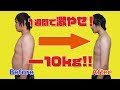 【一週間本気のダイエット！】誰でもできる簡単方法！