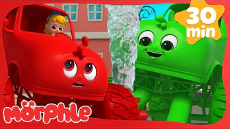 Monster with wheels - Truck madness!🛻 | Morphle 3D | Monster Cartoon for Kids