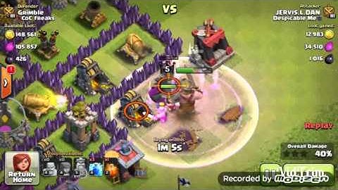 Clash of clans Th8 Dark Elixir FARMING+NEW INTRO and outro