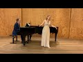 "Geme la tortorella" Arie der Sandrina aus "La finta giardiniera" - W. A. Mozart