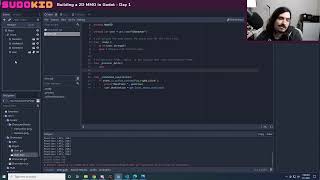 Building a 2D MMO in Godot - Day 1