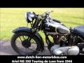 Ariel ng 350 touring de luxe from 1946