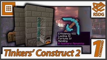 Tinkers Construct 2 In Only 5 Commands! - 1.10 + 1.9 - No Mods - One Command