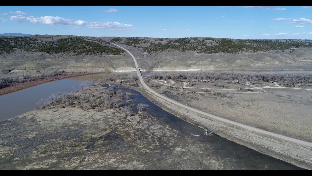 Winifred, MT James Kipp Rec Area 20APR2018 (Vigilante Drones) YouTube