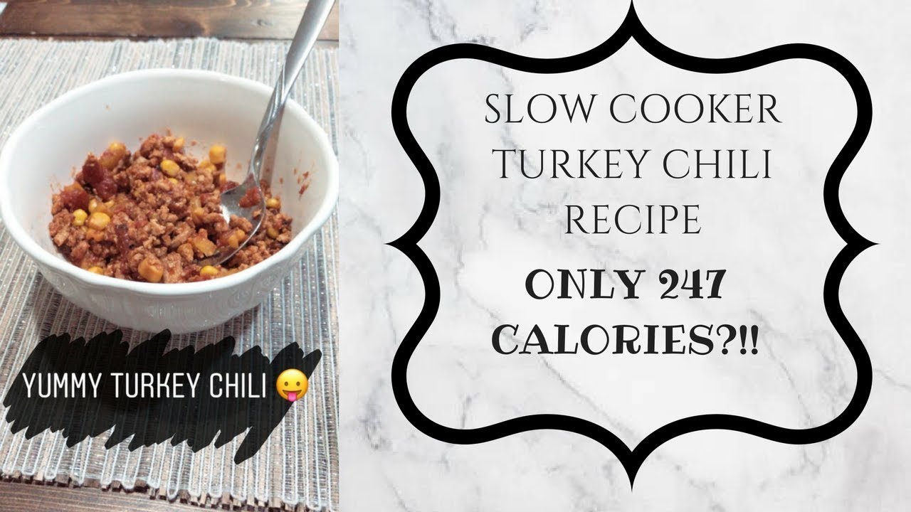 LOW CALORIE TURKEY CHILI RECIPE YouTube