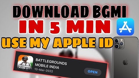 Bgmi IOS Download | How To Download Bgmi In iOS After Ban | How To Download BGMI In iPhone After Ban