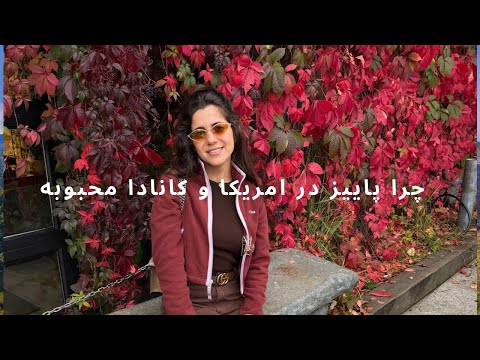 چرا پاییز در امریکا و کانادا محبوبه