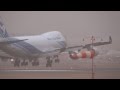 Heavy Crosswind !! Landing B747-400F NCA at Narita