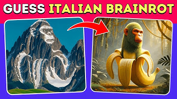Guess The ITALIAN BRAINROT Memes JUST By Illusions🪄🍌🐒 Italian Brainrot Meme Challenge