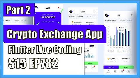 [Flutter] Flutter Live Coding EP782 (Cryptocurrency Exchange App Part 2)