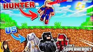 HIDE & SEEK + SUPER HEROES = ?!?! | Minecraft [Fisk's Superheroes Mod] #3