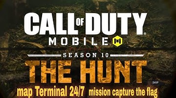 how to Play Terminal 24/7 || Call Of Duty || mission capture the flag 😎