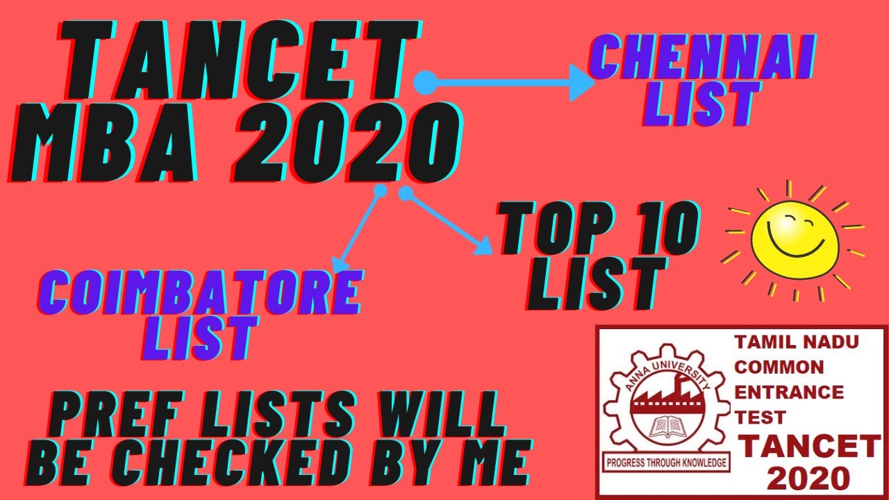 TANCET MBA TOP COLLEGES LIST!! | tancet 2020 | tancet 2020 updates |tancet new updates | INFOGIRL