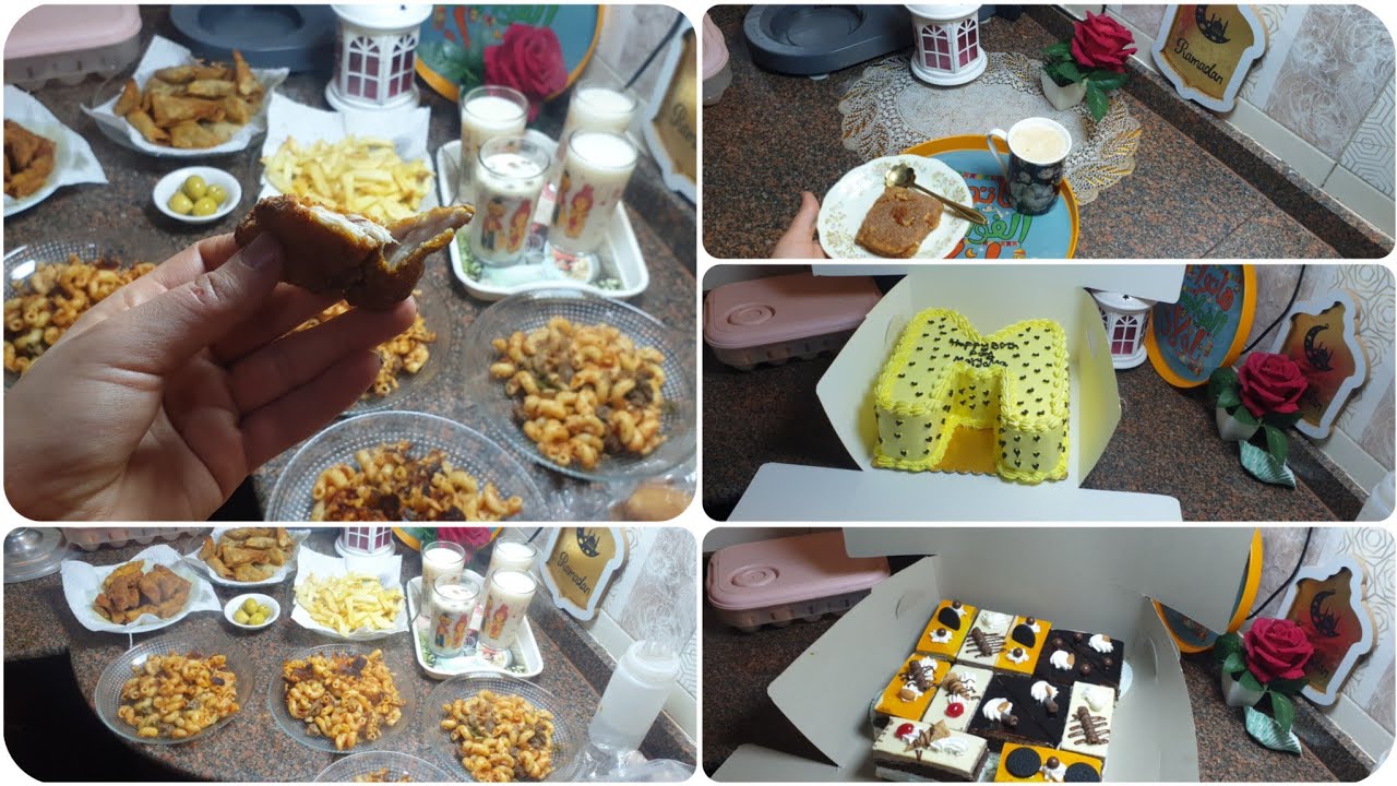 روتين خامسة رمضان🌛🌟 مابين تحضير فطار وشغلي اللهم ان كان رزقي في السماء فأنزلة 