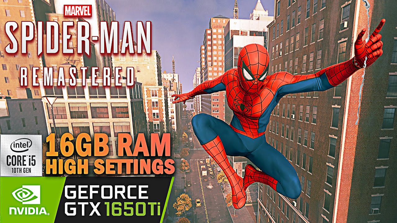 Marvel's Spider-Man Remastered System Requirements