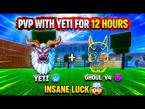 Pvp with yeti for 12 hours + insane luck 🤯