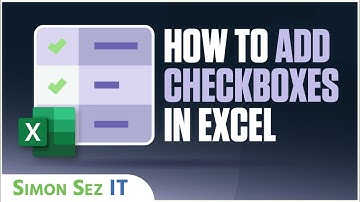 How to Insert a Checkbox in Microsoft Excel