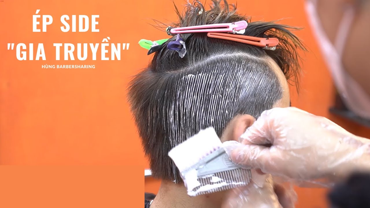 BÍ QUYẾT ÉP SIDE “GIA TRUYỀN” chia sẻ cho ae by  M.Hùng BarberSharing | Tóm tắt những tài liệu liên quan cách ép tóc nam đầy đủ