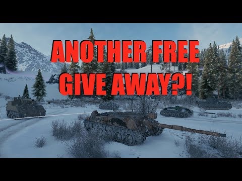 WOT - Another Free Tank Give Away! | World of Tanks - YouTube