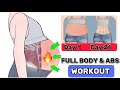 Full Body Exercise Burn Fat | Workouts At Home | To Lose Weight &amp; Slim Body | Lose 5kg in 2 Week