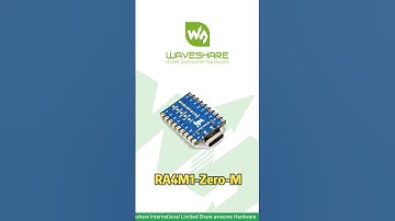 RA4M1-Zero: The Tiny Powerhouse#waveshare #esp32 #arduino