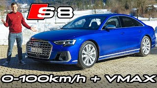 Recenzja nowego Audi S8 na niemieckiej autostradzie!