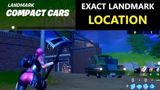 Fortnite compact cars landmark (fortnite chapter 2 season 1 location).
in this video, i have shown the location ch...