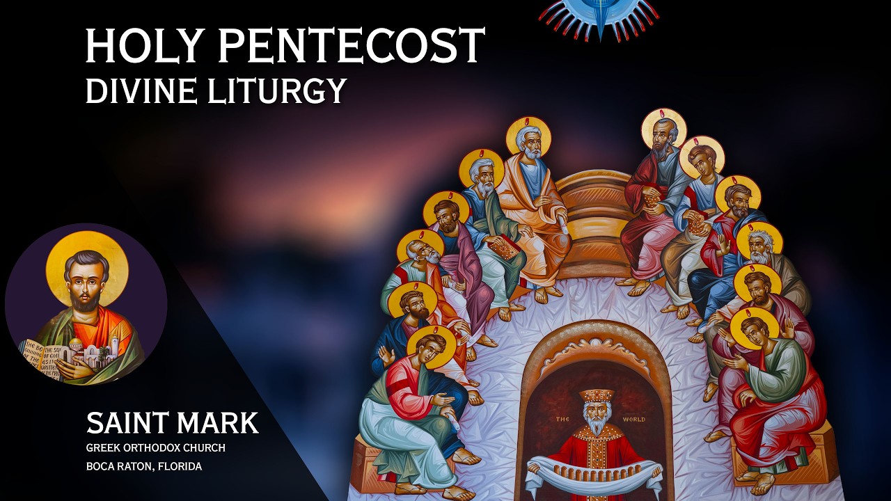 2026-05-31 LIVE: Divine Liturgy St John Chrysostom @ St Mark Greek Orthodox Church: Holy Pentecost