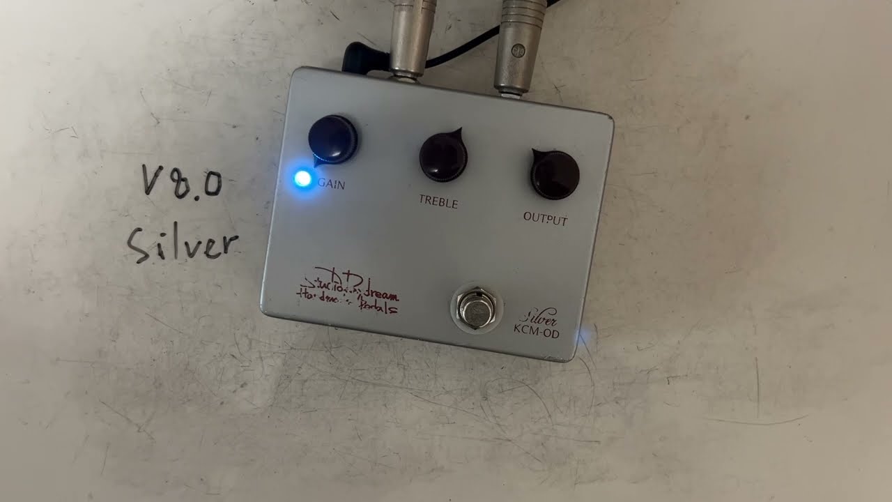 Studio Day dream KCM-OD シルバー Rev.8.0 Studio Daydream KCM-OD V8.0 - Silver | Reverb