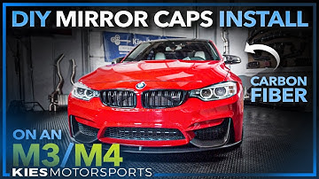 THE EASIEST WAY TO INSTALL F80 M3 DRY CARBON FIBER MIRROR CAPS (F80, F82, and F87)