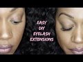 EASY DIY EYELASH EXTENSIONS AT HOME (VERY DETAILED | BEGINNER FRIENDLY)