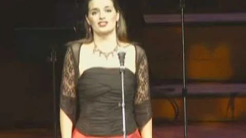 Julia Booth singing Dvorak's Song to the Moon from...