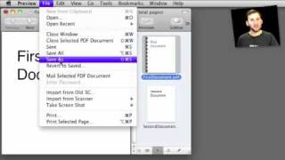 Merging PDF Documents in Preview (MacMost Now 375)
