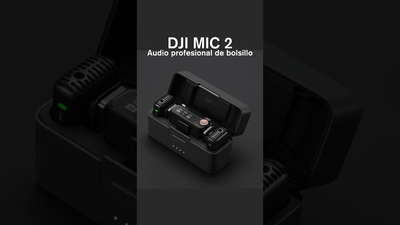 DJI Mic 2, un micrófono inalámbrico profesional en el bolsillo