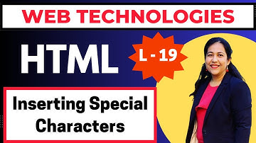 Inserting Special Characters, BCA Semester-1 | Complete Course, IP University, #bca