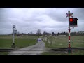 Spoorwegovergang Klenovice (CZ) // Railroad crossing // Železniční přejezd