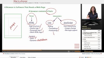 "What is a Browser" | Adobe Dreamweaver CC with Educator.com