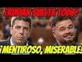¡RUFIÁN EXPLOTA CONTRA MAZÓN! 🔥 LO DEJA EN EVIDENCIA: "MISERABLE, MENTIROSO Y REINCIDENTE"