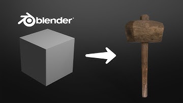 3D Modeling a Stylized Melee Hammer in Blender | Game Asset Design