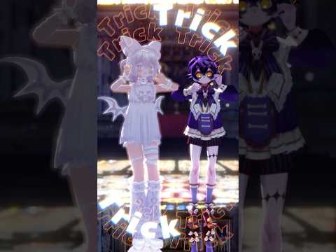 Prima.Merill と一緒に踊ったよ🦇🎃【ブギウギハロウィン】#踊ってみた #shorts #mmd#vtuber #プリマメリル