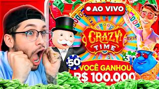 CRAZY TIME E GAME SHOWS AO VIVO EM BUSCA DA BIG WIN!!! ❤‍🔥🍀KMARGUIN ON🍀❤‍🔥