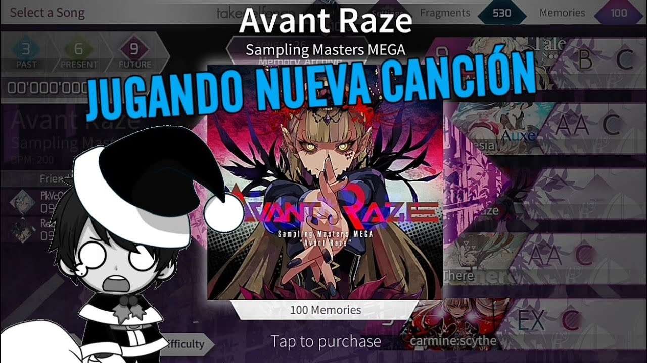 [ARCAEA] Avant Raze - futuro 9 / #ARCAEAESPAÑOL TAKEO EL FERNAN - YouTube