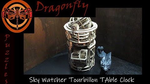 Sky Watcher Tourbillon Table Clock 3D Puzzle
