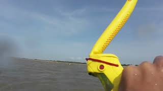 First Backroll Kitesurfing