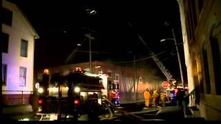 Fire breaks out at vacant factory