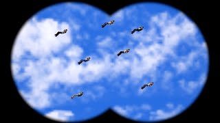 i found a HACKING CLAN SLEEPING in the CLOUDS with C4!!!
