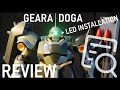 REVIEW: MG [1/100] GEARA DOGA + LED INSTALLATION