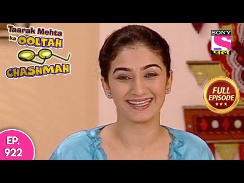 Taarak Mehta Ka Ooltah Chashmah - Full Episode 922 - 25th January, 2018