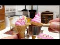 Miniature Food#42 Ice cream & Cupcake(Candy powder) - Cooking