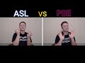 Sign - Just The Way You Are by Bruno Mars (ASL vs PSE)